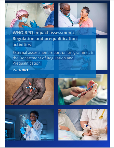 WHO RPQ impact assessment: Regulation and prequalification activities - 2023